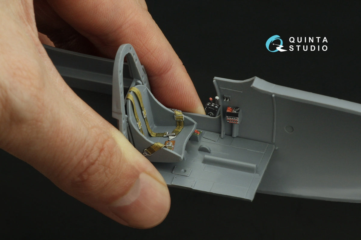 Quinta Studio QD32225 P-39N/Q Airacobra interior 3D-Printed coloured Interior on decal paper (Special Hobby) 1/32 – immagine 7