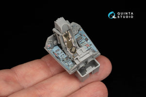 Quinta Studio QD48173 Su-33 3D-Printed &amp;amp; coloured Interior on decal paper (for Minibase kit) 1/48 – imagen 5