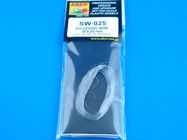 Aber SW-025 Soldering wire 0.25mm – zdjęcie 3