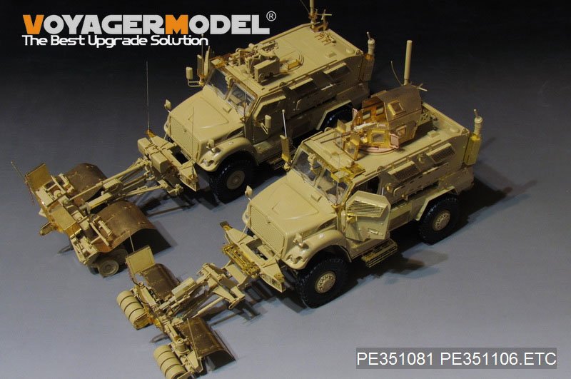 Voyager Model PE351106 Modern US M1235 MAXXPRO Dash DXM w/Spark II Mine Roller Upgrade Set (For PANDA HOBBY PH35044) 1/35 – immagine 3