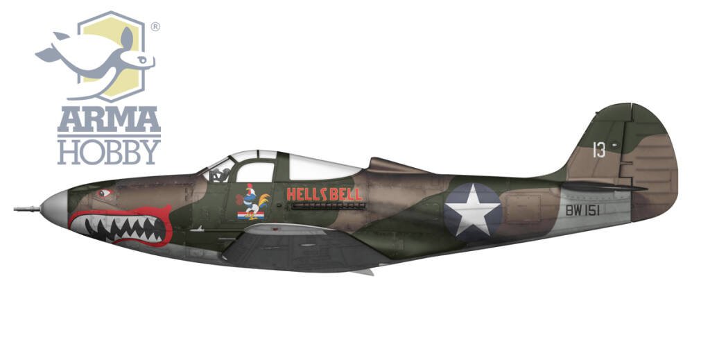 Arma Hobby 70049 Cactus Air Force F4F-4 Wildcat + P-400/P-39D Airacobra Deluxe Set 1/72 – imagen 5