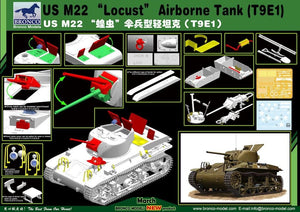 Bronco CB35162 US M22 Locust - Char aéroporté (T9E1) (1/35) – image 2