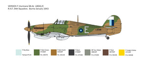 Italeri 2828 Hurricane Mk. IIC 1/48 – immagine 9