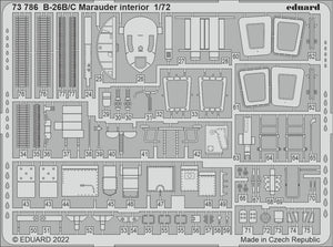 Eduard 73786 B-26B/ C Marauder interior HOBBY 2000, HASEGAWA 1/72 – immagine 2