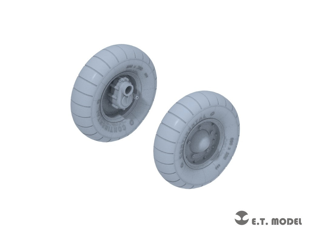 E.T. Model P35-139 WWII German Kübelwagen Type82 Sagged wheels Balloon tyre For TAMIYA Kit 1/35 – immagine 3