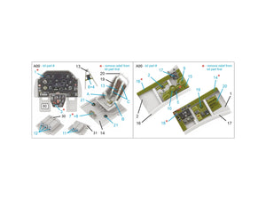 Quinta Studio QD48473 P-51A 3D-Printed coloured Interior on decal paper (Accurate Miniatures/Academy) 1/48 – Bild 2