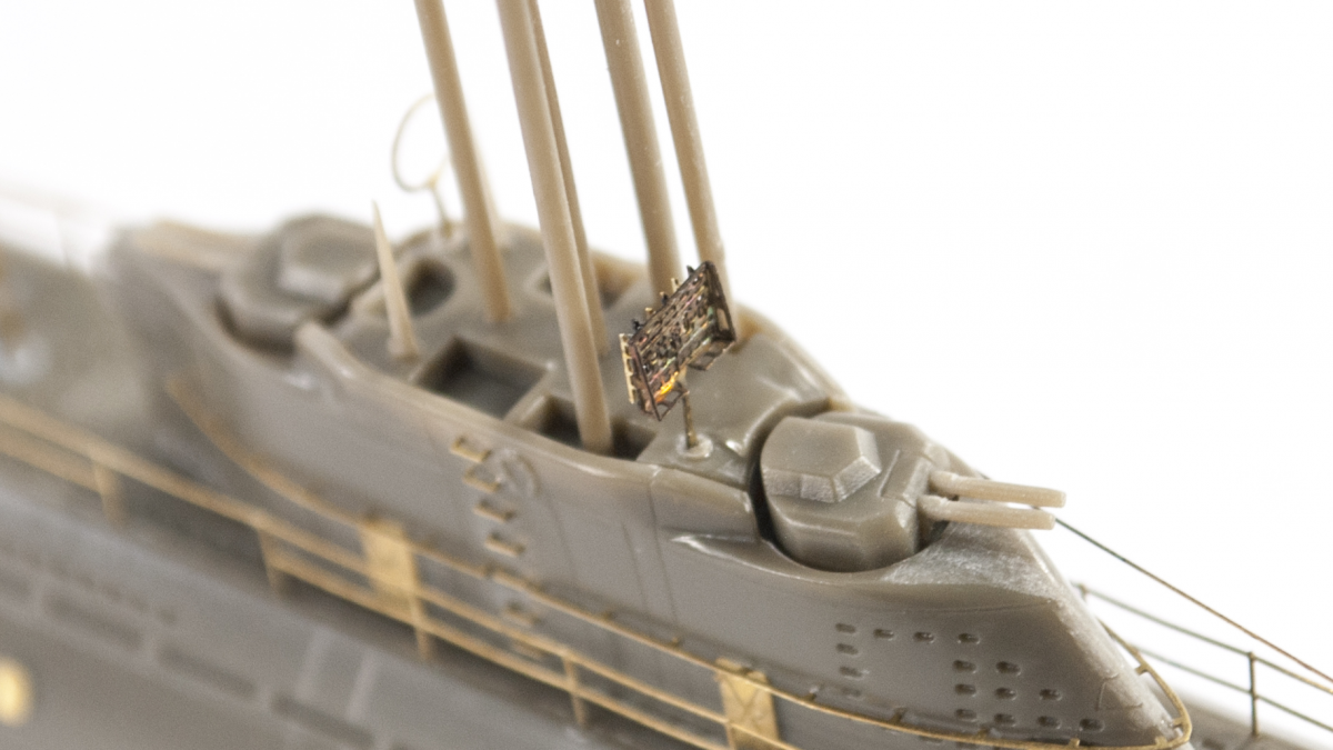 AFV Club AG35054 Photo-Etched Conversion Kit for German WWII Type XXI Submarine Detail Setup 1/350 – imagen 2