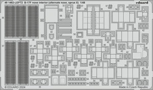 Eduard BIG49426 B-17F regular nose PART I EDUARD 1/48 – immagine 4