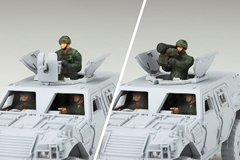 Fujimi 723426 MI-25 JGSDF Staff (for Car/Tank 1) 1/72 – immagine 4