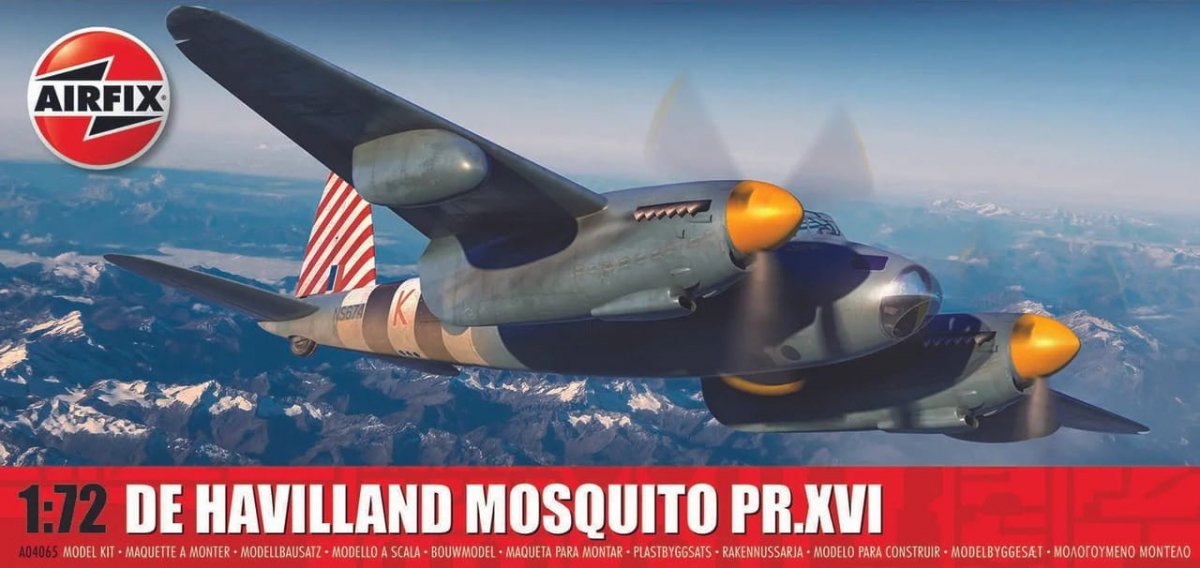Airfix 04065 de Havilland Mosquito PR.XVI 1/72