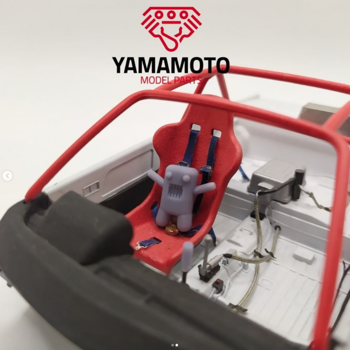 Yamamoto Model Parts YMPTUN40 Maskotka JDM Domo-Kun 1/24 – zdjęcie 2
