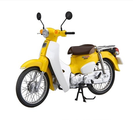 Fujimi 141879 B-NX-1 EX-5 Honda Super Cub 110 (Pearl Flash Yellow) 1/12 – immagine 2