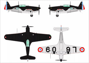 Dora Wings 48031 Morane-Saulnier MS.406C.1 - Bataille de France 1/48 – image 7