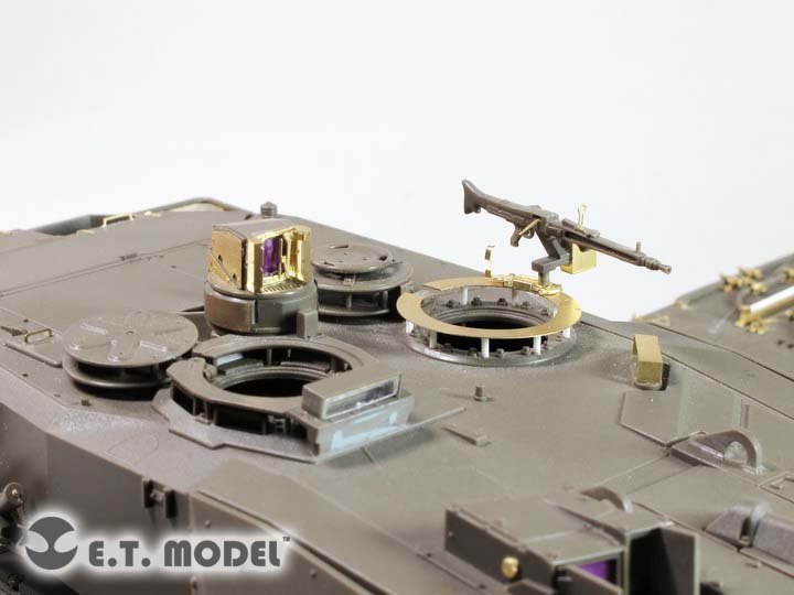 E.T. Model E35-239 German Leopard 2 A5/6 Main Battle Tank (For TAMIYA Kit) 1/35 – imagen 3