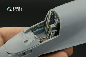 Quinta Studio QD48071 Su-34 3D-Printed &amp;amp; coloured Interior on decal paper (HobbyBoss) 1/48 – immagine 11