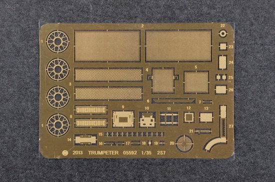 Trumpeter 05592 Soviet 2S7M Self-Propelled Gun 1/35 – zdjęcie 6