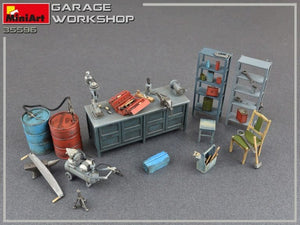 MiniArt 35596 Garage Workshop 1/35 – Bild 4