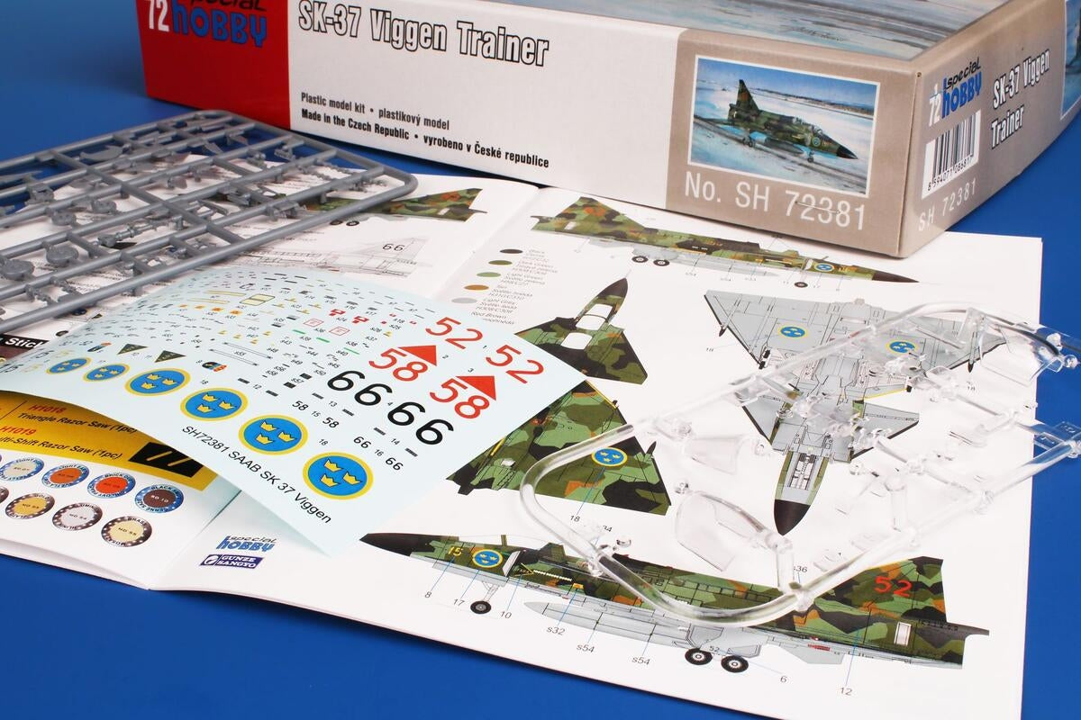 Special Hobby 72381 SK-37 Entraîneur Viggen 1/72 – image 3