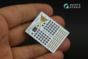 Quinta Studio QD48266 He 111H-3/H-6 3D-Printed &amp;amp; coloured Interior on decal paper ( ICM ) 1/48 – immagine 11