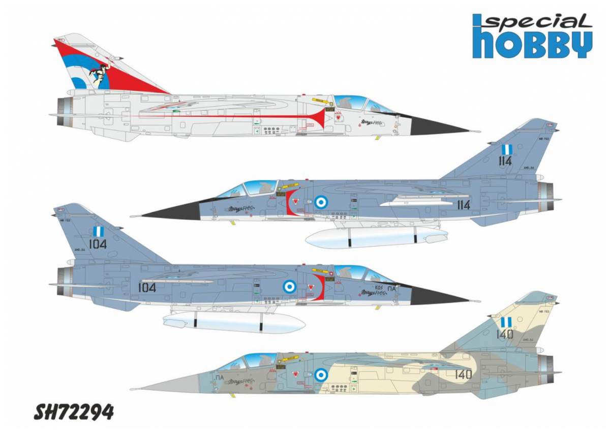 Special Hobby 72294 Mirage F.1. CG 1/72 – imagen 4