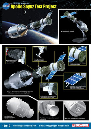 Dragon 11012 Projet Apollo-Soyouz (Apollo 18 et Soyouz 19) 1/72 – image 2