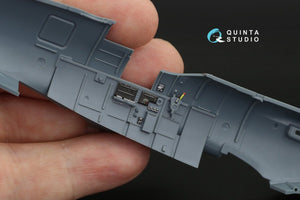 Quinta Studio QD48133 Spitfire Mk.I 3D-Printed &amp;amp; coloured Interior on decal paper (Eduard) 1/48 – imagen 5