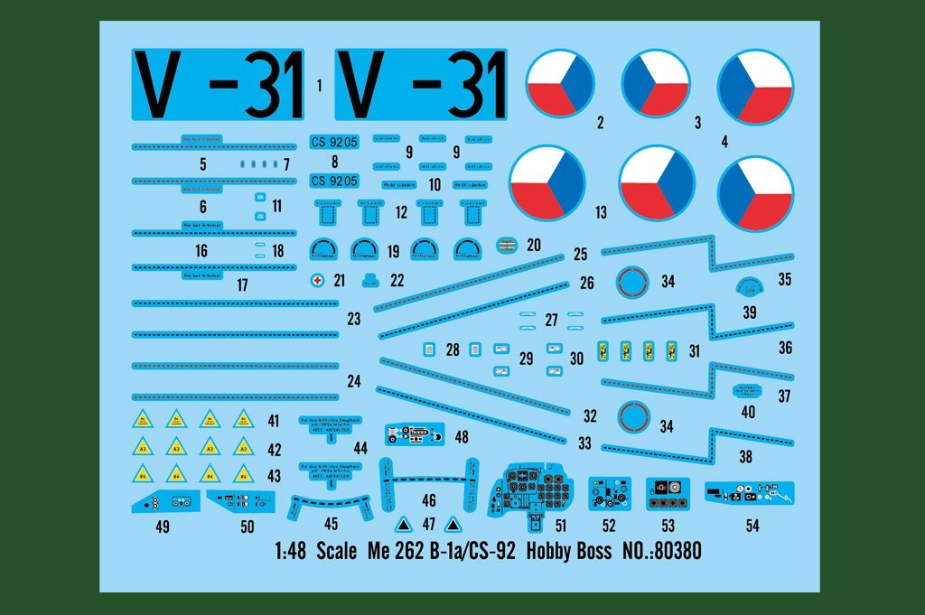 Hobby Boss 80380 Me 262 B-1a/CS-92 1/48 – immagine 3