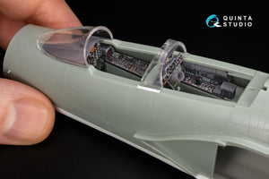 Quinta Studio QDS+48487 F-4C Phantom II Intérieur imprimé en 3D et coloré sur papier décalcomanie (Academy) (Petite version) (avec pièces en résine imprimées en 3D) 1/48  – image 10