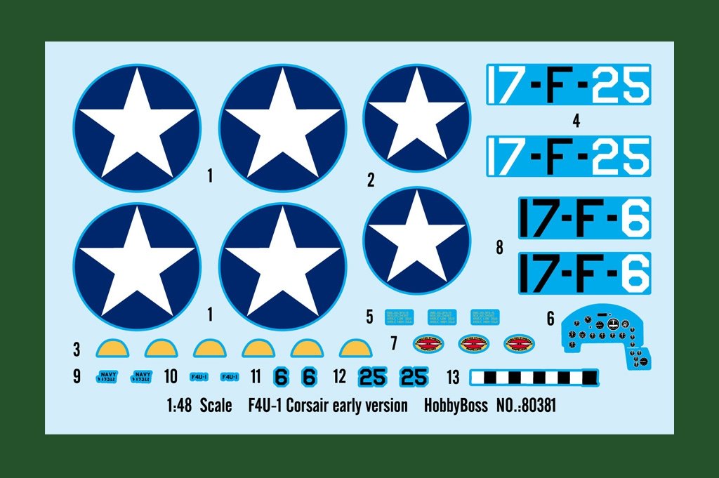 Hobby Boss 80381 F4U-1 Corsair Première version 1/48 – image 3