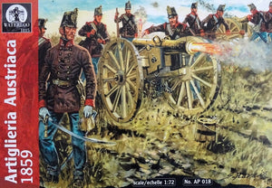 Waterloo 1815 AP018 Artigliera Austriaca 1859 1/72