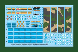 Hobby Boss 85511 Russian KrAZ-260B Tractor with 5P85TE TEL S-300PMU 1/35 – immagine 14