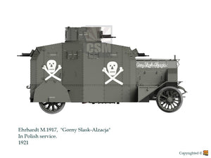 Copper State Models 35010 Ehrhardt E-V/4 M.1917 ( ZAWIERA POLSKIE KALKI ) 1/35 – immagine 2