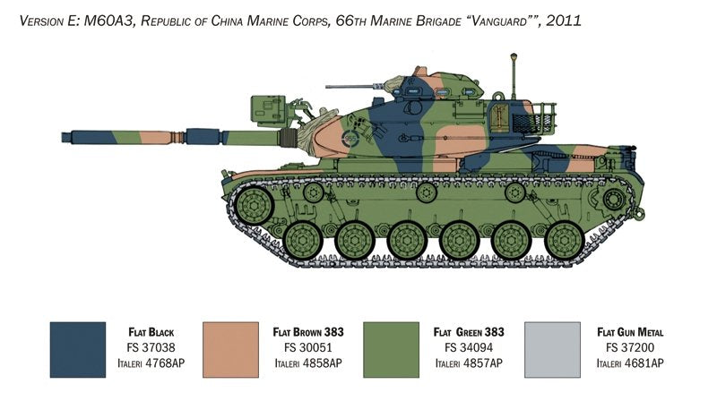 Italeri 6582 M60A3 1/35 – immagine 4