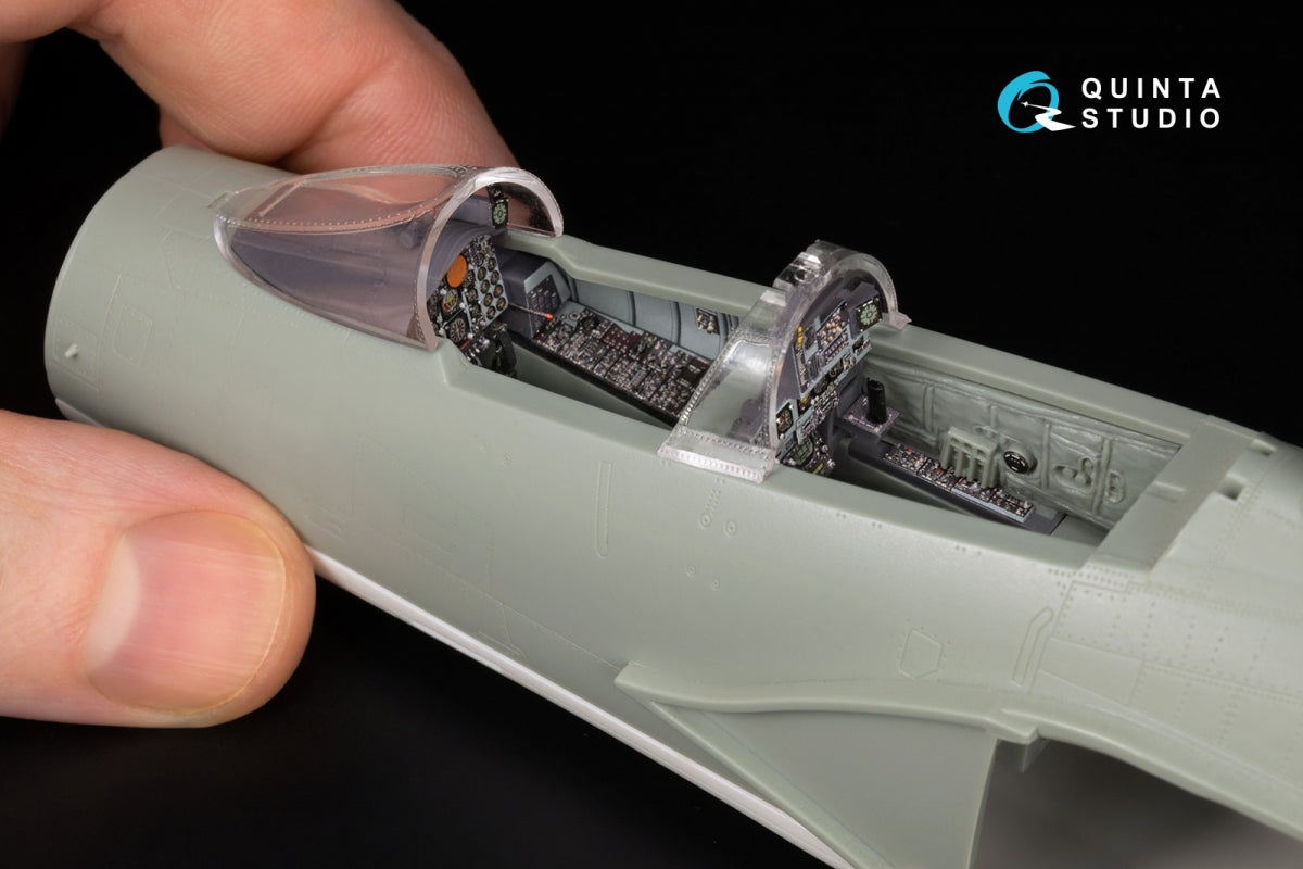 Quinta Studio QD+48486 F-4N Phantom II 3D-Printed &amp;amp; coloured Interior on decal paper (Academy) (with 3D-printed resin parts) 1/48 – Bild 16