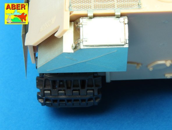 Aber 25020 Rear boxes for (Sd.Kfz. 171) Panther Ausf.A 1/25 – immagine 11