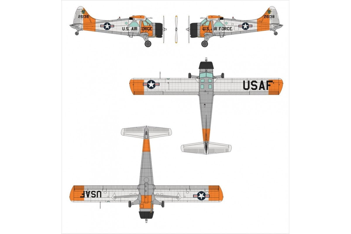 Dora Wings 48059 L-20A/U-6A Beaver 1/48 – Bild 6