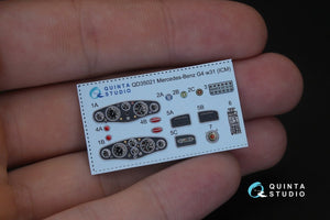 Quinta Studio QD35021 Mercedes-Benz G4 W31 3D-Printed &amp;amp; coloured Interior on decal paper (for all kit) 1/35 – zdjęcie 2