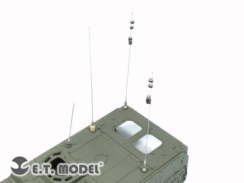 E.T. Model ER35-027 NATO Vehicles Common Antennas set 1/35 – imagen 2