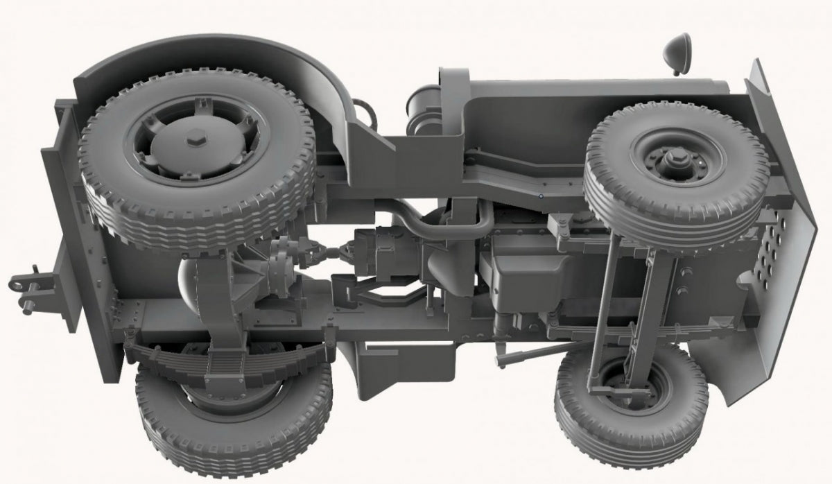 Thunder Model 32001 US Tug Clarktor-6 Mill-33 The heavy duty airfield tractor 1/32 – zdjęcie 7