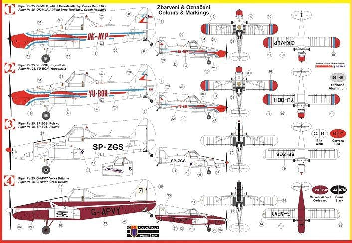 Kovozavody Prostejov KPM0123 Pa-25 “Pawnee” 1/72 – imagen 2