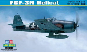 Hobby Boss 80340 Grumman F6F-3N Hellcat 1/48