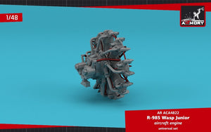 Armory Models ACA4822 R-985 Wasp Junior US aircraft engine 1/48 – Bild 5