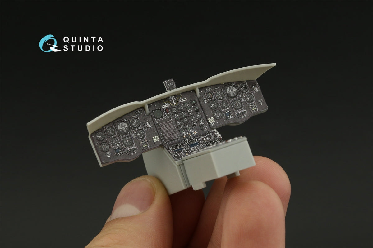 Quinta Studio QD35124 CH-47D 3D-Printed coloured Interior on decal paper (Trumpeter) 1/35 – immagine 4