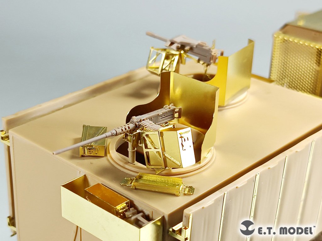 E.T. Model P35-266 Modern US ARMY M2HB Machine Gun Type.1 ( 3D Print ) 1/35 – immagine 6