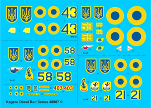 Kagero KD72007 MODERN UKRAINIAN AIRCRAFT AT WAR 2022 1/72 – immagine 2