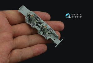 Quinta Studio QD72085 F-14B 3D-Printed &amp;amp; coloured Interior on decal paper (Academy) 1/72 – immagine 8