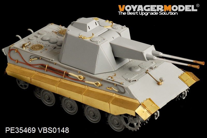 Voyager Model PE35469 WWII German E-75 FlaKpanzer for TRUMPETER 01539 1/35 – immagine 3
