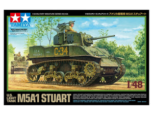 Tamiya 32606 Char léger américain M5A1 Stuart 1/48