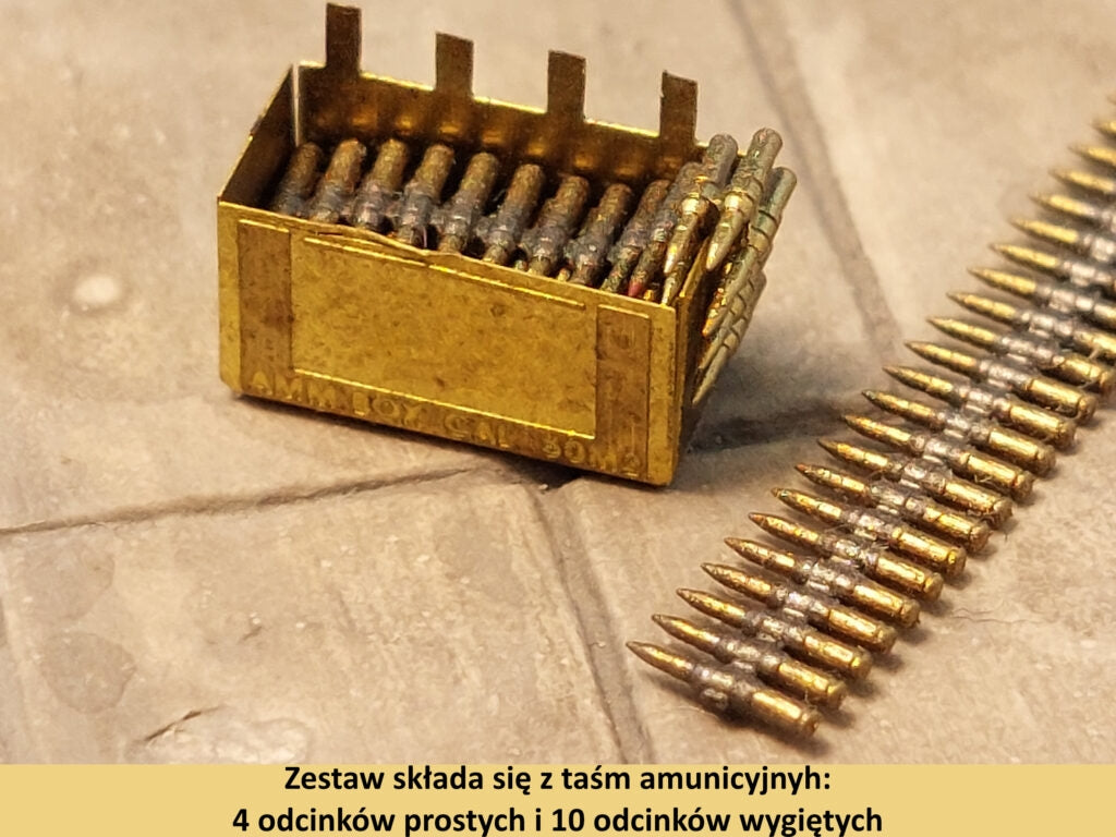 Point de non-retour 3524055 Bandes de munitions flexibles 0,5&amp;quot; / Bandes de munitions flexibles 1/35  – image 3