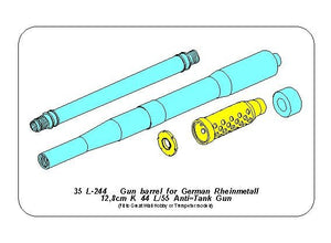 Aber 35L-244 Gun barrel for German Rheinmetall 12.8cm K 44 L/55 Anti-Tank Gun 1/35 – image 3